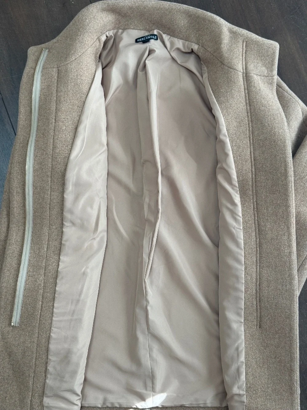 J. Crew Mercantile Wool Blend City Coat